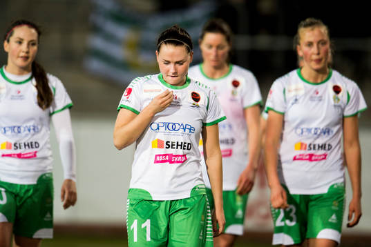 Hammarbys Emma Jansson (m) deppar
