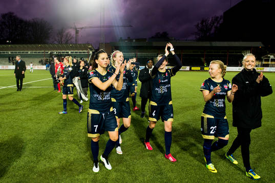 Rosengårds Sara Björk Gunnarsdottir, Amanda Ilestedt,