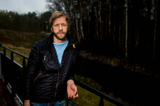 Hemma hos ishockeyspelaren Tomi Kallio