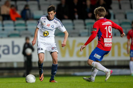 Husqvarnas Kirill Laptev och Örgrytes Andre Nilsson