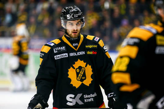 Skellefteås Andrew Calof deppar