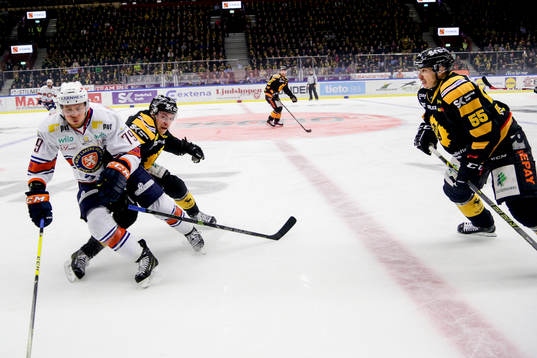 Skellefteås Pär Lindholm  och Martin Sevc