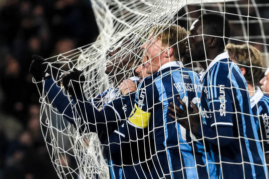 Jubel i målet