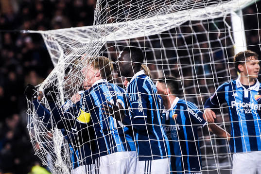 Jubel i målet