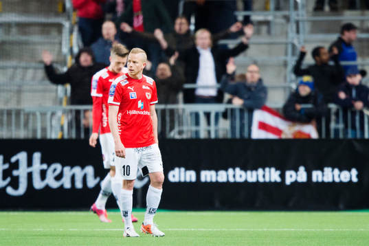 Kalmars Tobias Eriksson deppar