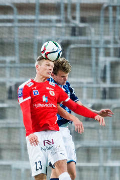 Kalmars Viktor Elm och Djurgårdens Tim Björkström