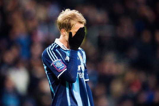 Djurgårdens Jesper Karlström deppar
