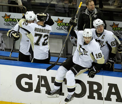Pittsburgh Penguins Chris Kunitz (L), Patric Hörnqvist