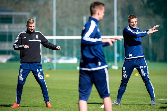 IFK Göteborgs Sebastian Eriksson och Mikael Boman
