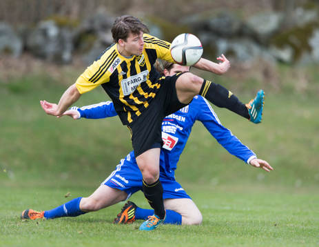 IFK Hässleholms Martin Tsilfidis i matchen i division 2