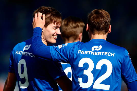 Åtvidabergs Victor Sköld och Martin Christensen