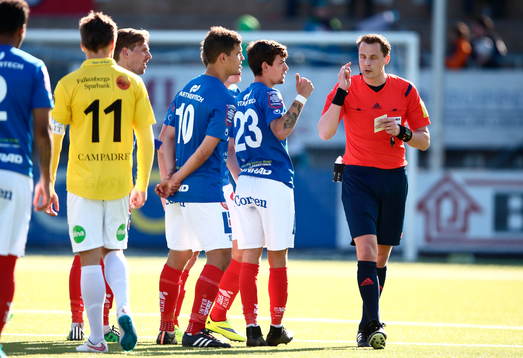 Åtvidabergs Mauricio Albornoz och Ruben Lameiras