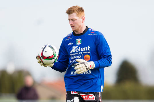 Varbergs målvakt Peter Dahlberg