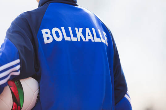 Ryggen på bollkalle