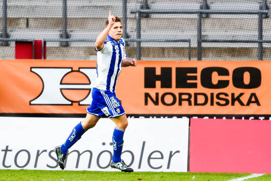 IFK Göteborgs Mikael Boman jublar