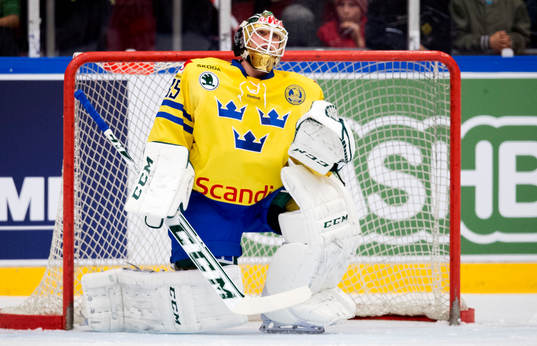 Sveriges målvakt Fredrik Petterson-Wentzel
