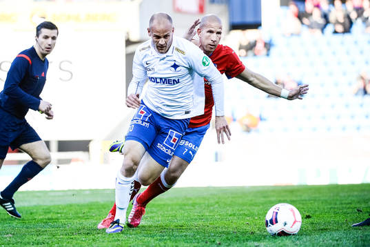 Norrköpings Morten Skjönsberg och Helsingborgs  Mattias