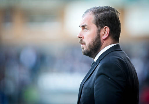 Örebros tränare Alexander Axén deppar