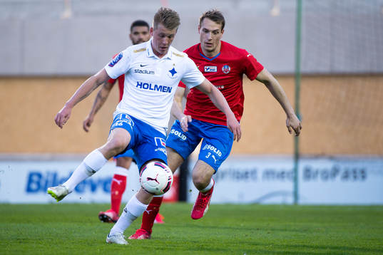 Norrköpings Joel Enarsson och Helsingborgs Frederik