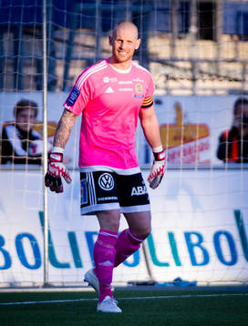 Sundsvalls målvakt Tommy Naurin