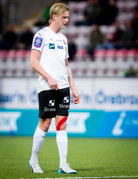 Örebros Karl Holmberg deppar