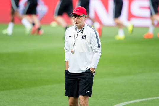 PSGs tränare Laurent Blanc