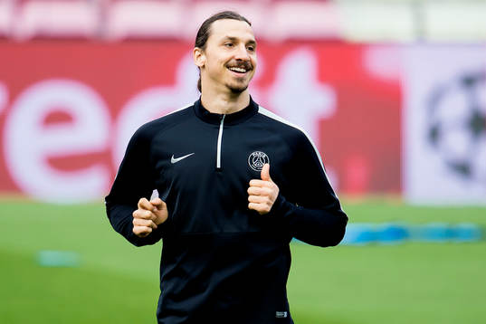 PSGs Zlatan Ibrahimovic