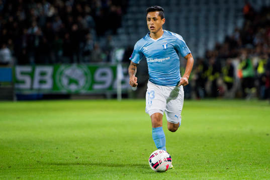 Malmö FFs Victor Yoshimar Yotun Flores