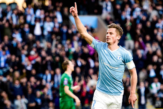 Malmö FFs Markus Rosenberg jublar