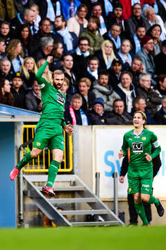Hammarbys Kennedy Bakircioglu jublar