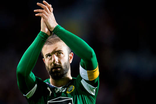 Hammarbys Kennedy Bakircioglu tackar publiken