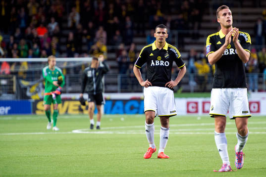 s Nabil Bahoui och Fredrik Brustad deppar och tackar
