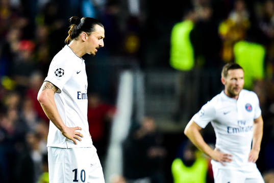 PSGs Zlatan Ibrahimović deppar