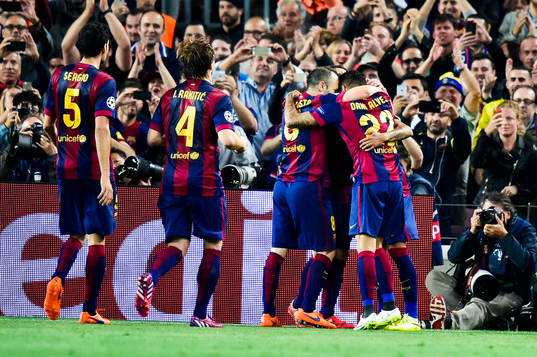 Jubel i Barcelona