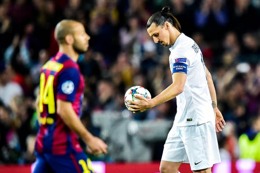PSGs Zlatan Ibrahimović deppar