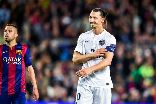 PSGs Zlatan Ibrahimović deppar