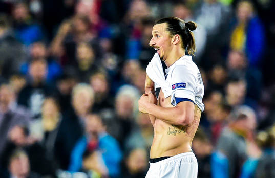 PSGs Zlatan Ibrahimović deppar