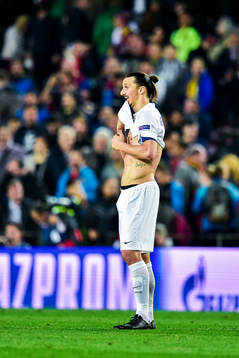 PSGs Zlatan Ibrahimović deppar