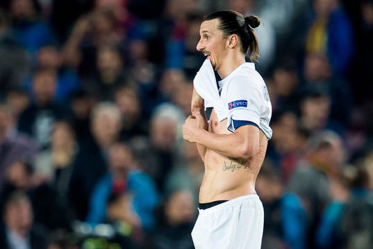 PSGs Zlatan Ibrahimović deppar