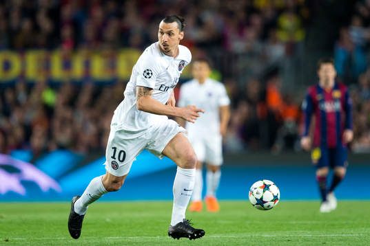 PSGs Zlatan Ibrahimović
