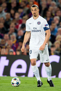 PSGs Zlatan Ibrahimović