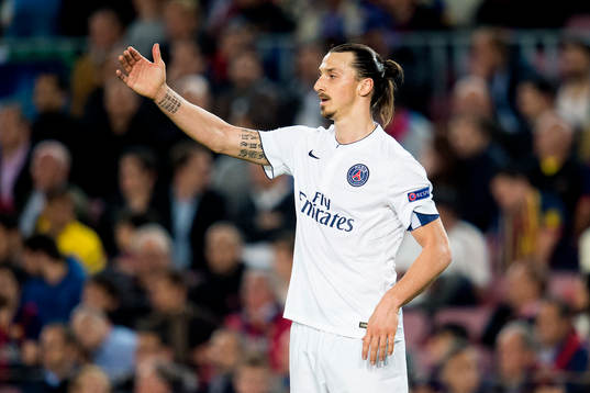PSGs Zlatan Ibrahimović