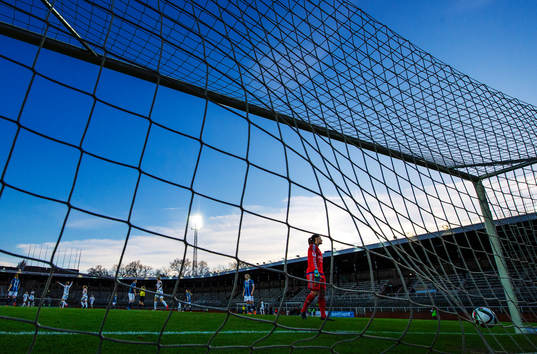 Djurgårdens målvakt Susanne Nilsson deppar