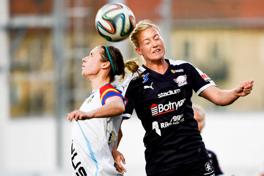 Hovås Billdals Taina Hartikainen och Linköpings Kristine