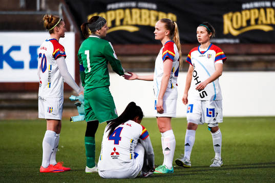Hovås Billdals spelare deppar