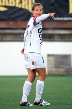 Hovås Billdals spelande tränare Jessica Juhlin
