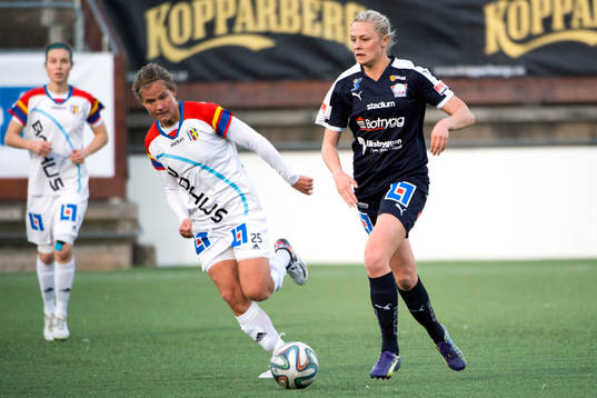 Hovås Billdals spelande tränare Jessica Juhlin och