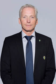 Håkan Sjöstrand från Svenska Fotbollsförbundet