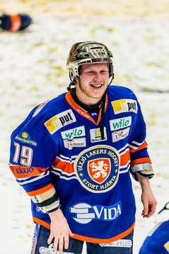 Växjös Tuomas Kiiskinen jublar