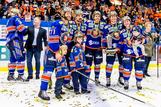Växjös Tomi Kallio, Teemu Laakso, Ville Varakas, Jani